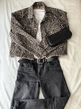 leopard lookbook- Casual Chic